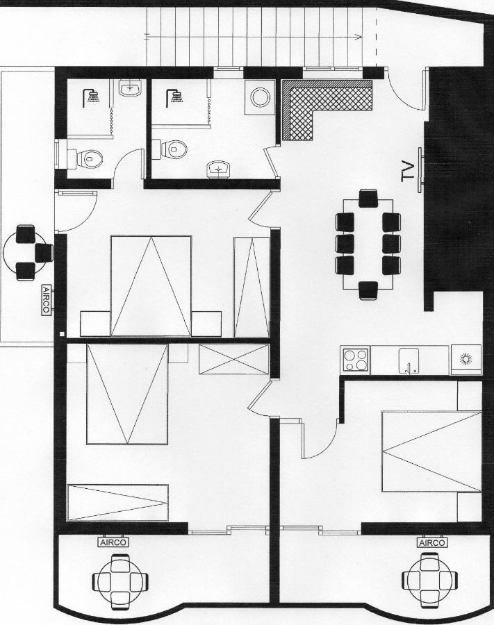 Apartments Coric Baška Voda Værelse billede